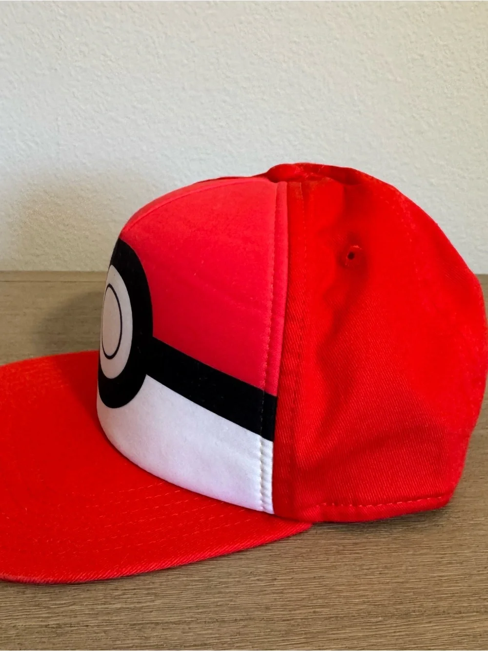 Pokemon Pokeball Youth OSFM Snapback Hat Red White Black